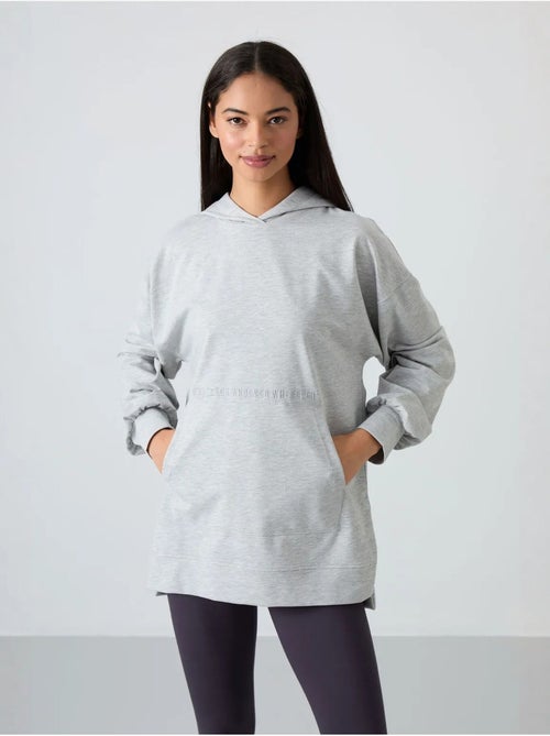 Sweatshirt com capuz oversized estampada tommy - Kiabi Sweatshirt com capuz oversized estampada tommy - Kiabi