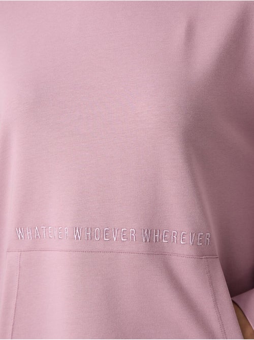 Sweatshirt com capuz oversized estampada tommy - Kiabi Sweatshirt com capuz oversized estampada tommy - Kiabi