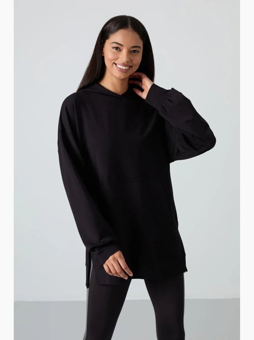 Sweatshirt com capuz oversized estampada tommy - Kiabi Sweatshirt com capuz oversized estampada tommy - Kiabi