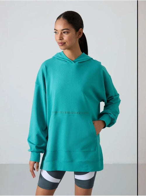 Sweatshirt com capuz oversized estampada tommy - Kiabi Sweatshirt com capuz oversized estampada tommy - Kiabi