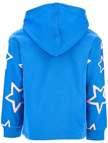 Sweatshirt com capuz paw patrol azul menina | licença oficial
