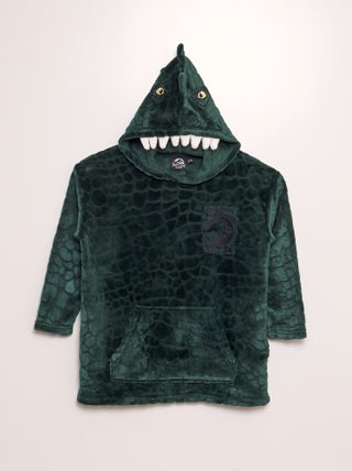 Sweatshirt com capuz polar 'Mundo Jurássico'