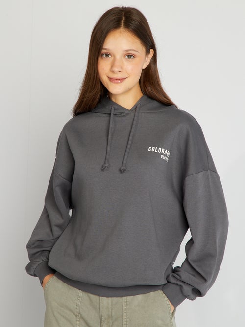 Sweatshirt com capuz - Kiabi
