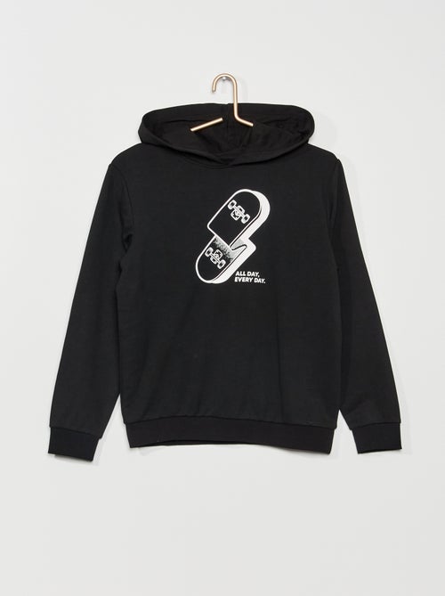 Sweatshirt com capuz - Kiabi