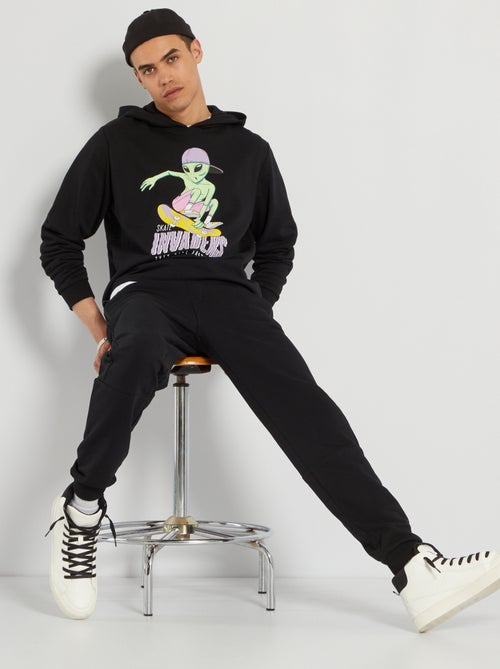Sweatshirt com capuz - Kiabi