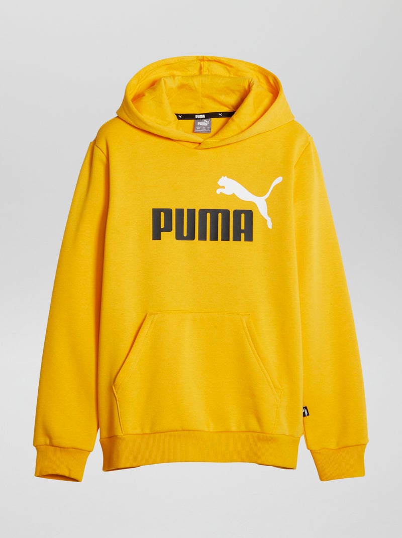 Sweatshirt com capuz 'Puma' AMARELO - Kiabi