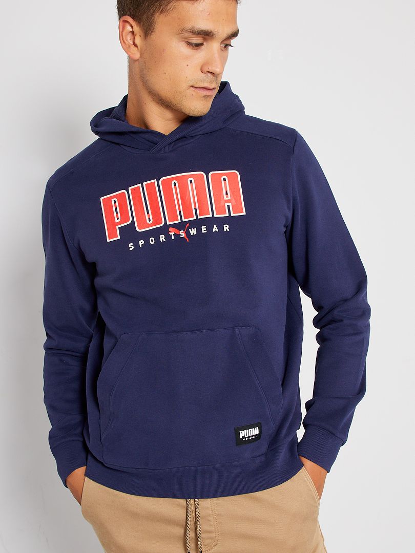 Sweatshirt com capuz 'Puma' - marinho - Kiabi - 55.00€