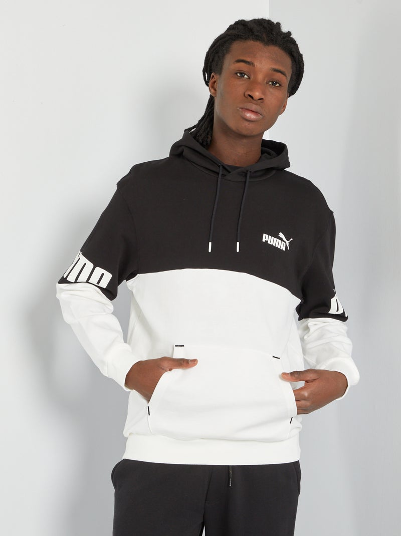 Sweatshirt com capuz 'Puma' PRETO - Kiabi