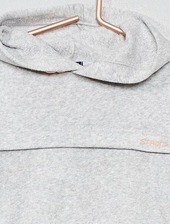 Sweatshirt com capuz quente - Kiabi