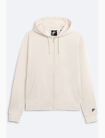 Sweatshirt com capuz relax cru