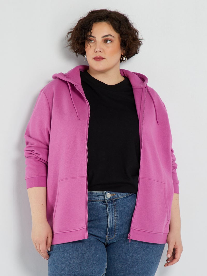 Sweatshirt com capuz ROSA - Kiabi