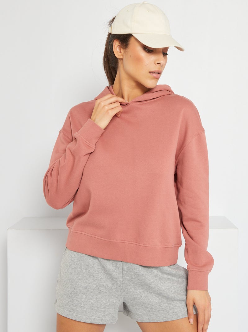Sweatshirt com capuz ROSA - Kiabi