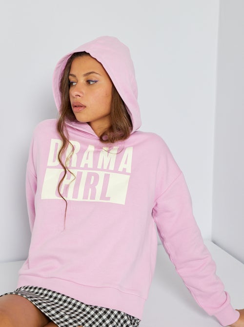 Sweatshirt com capuz - Kiabi