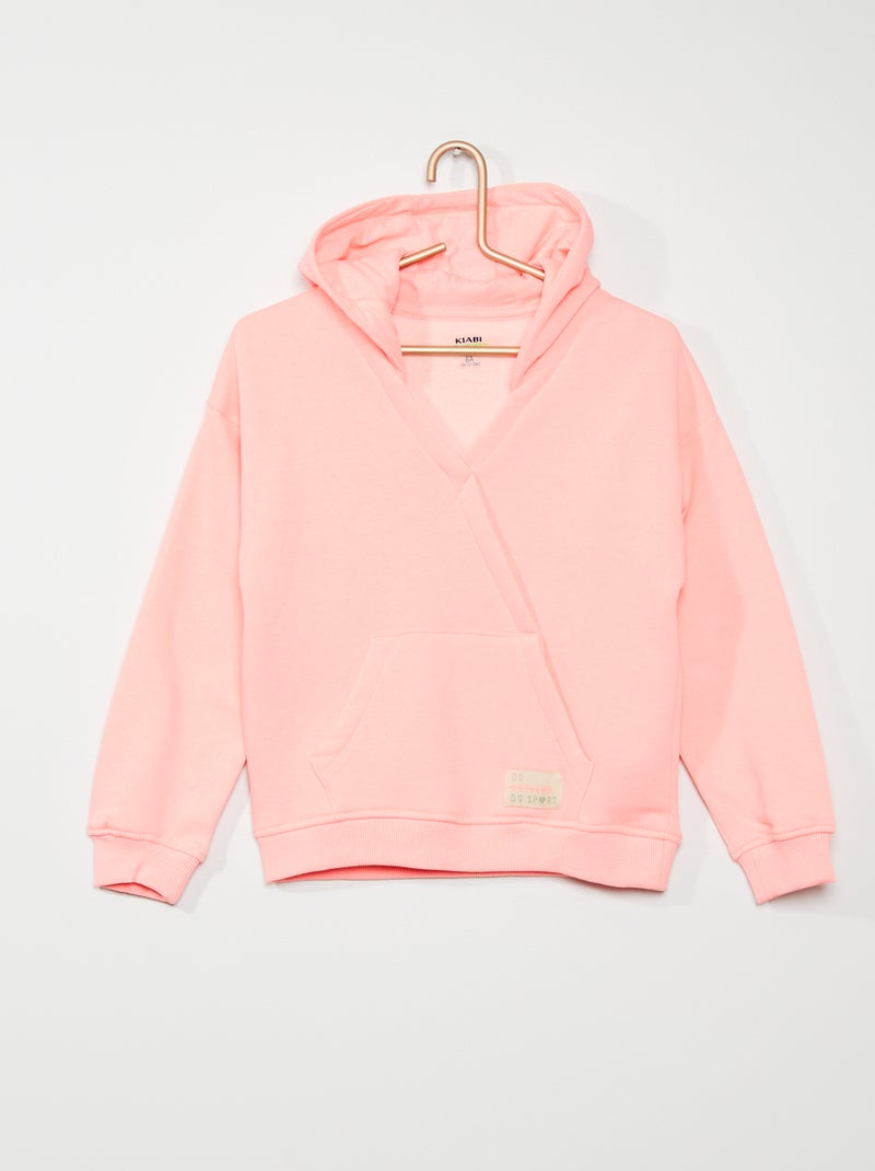 Sweatshirt com capuz ROSA - Kiabi