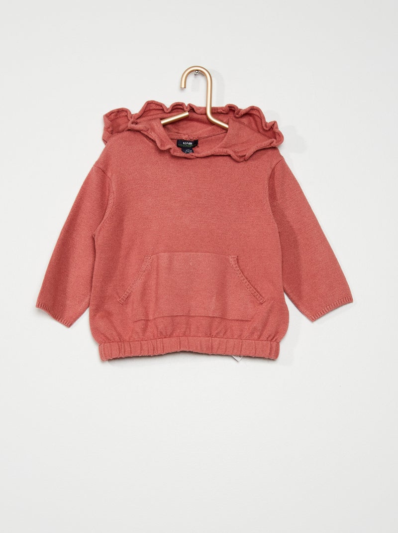 Sweatshirt com capuz ROSA - Kiabi