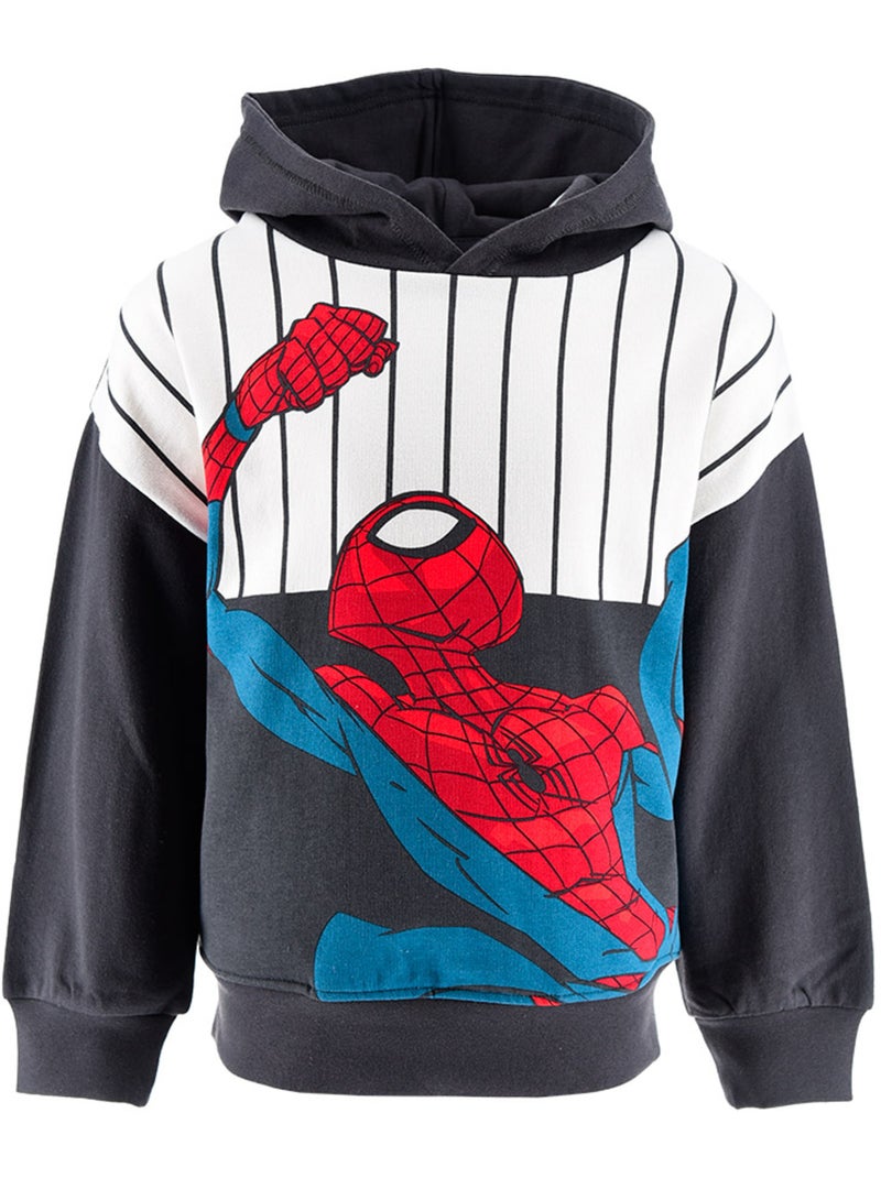 Sweatshirt com capuz spider-man cinzento menino | licença oficial Cinza - Kiabi