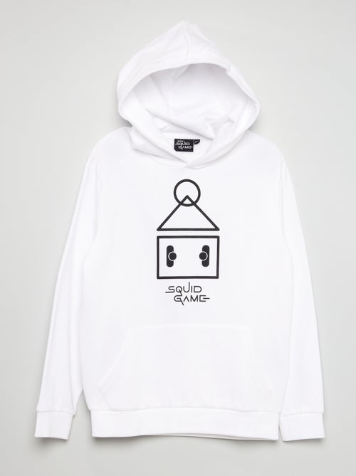 Sweatshirt com capuz 'Squid Game' - Kiabi