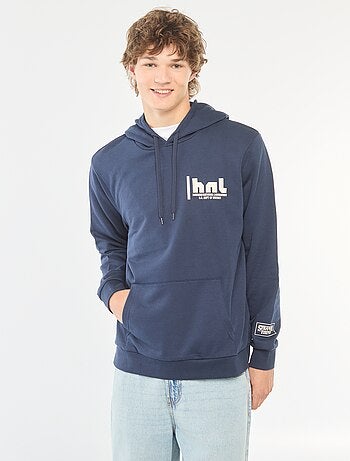 Sweatshirt com capuz 'Stranger Things' com estampado frente/verso
