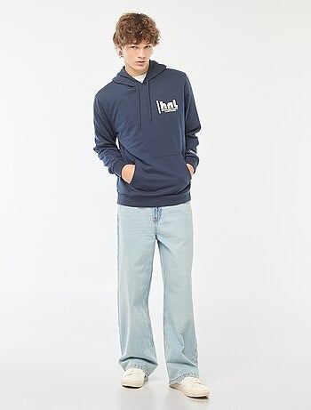 Sweatshirt com capuz 'Stranger Things' com estampado frente/verso