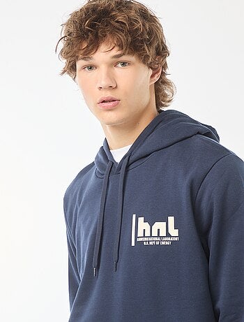 Sweatshirt com capuz 'Stranger Things' com estampado frente/verso