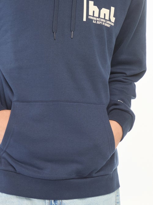 Sweatshirt com capuz 'Stranger Things' com estampado frente/verso - Kiabi