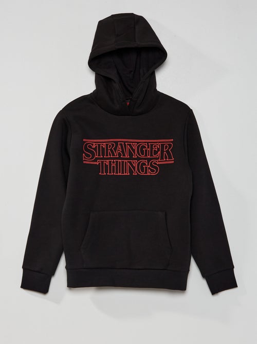 Sweatshirt com capuz 'Stranger Things' - Kiabi