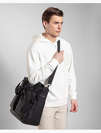 Sweatshirt com capuz tone cru