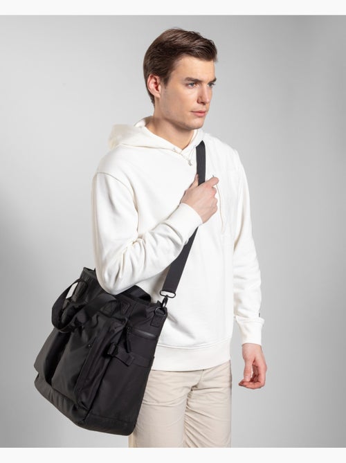 Sweatshirt com capuz tone cru - Kiabi