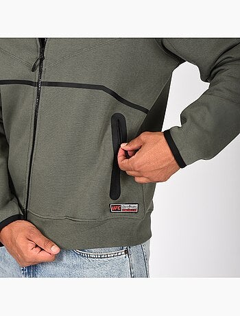 Sweatshirt com capuz ufc cáqui homem desporto fitness lifestyle