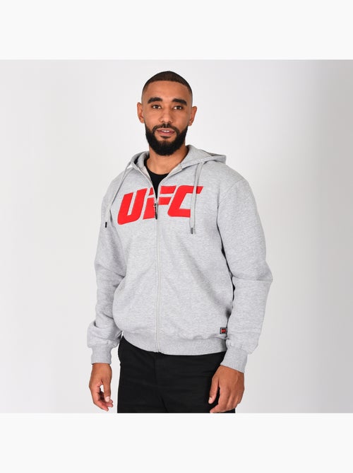Sweatshirt com capuz ufc homem cinzento sweatshirt com capuz desporto lifestyle - Kiabi
