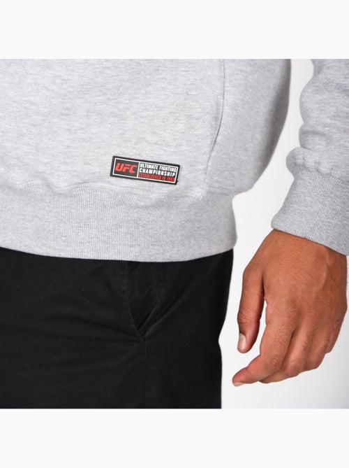 Sweatshirt com capuz ufc homem cinzento sweatshirt com capuz desporto lifestyle - Kiabi