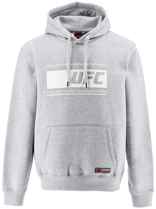 Sweatshirt com capuz ufc homem cinzento sweatshirt com capuz desporto lifestyle - Kiabi