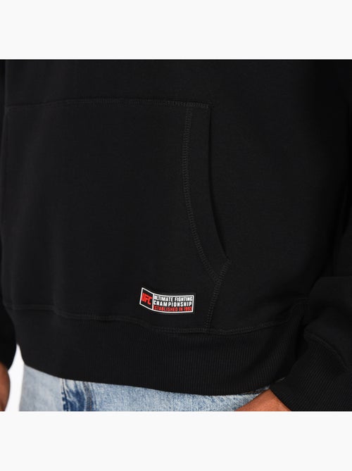 Sweatshirt com capuz ufc homem preto sweatshirt com capuz desporto lifestyle - Kiabi