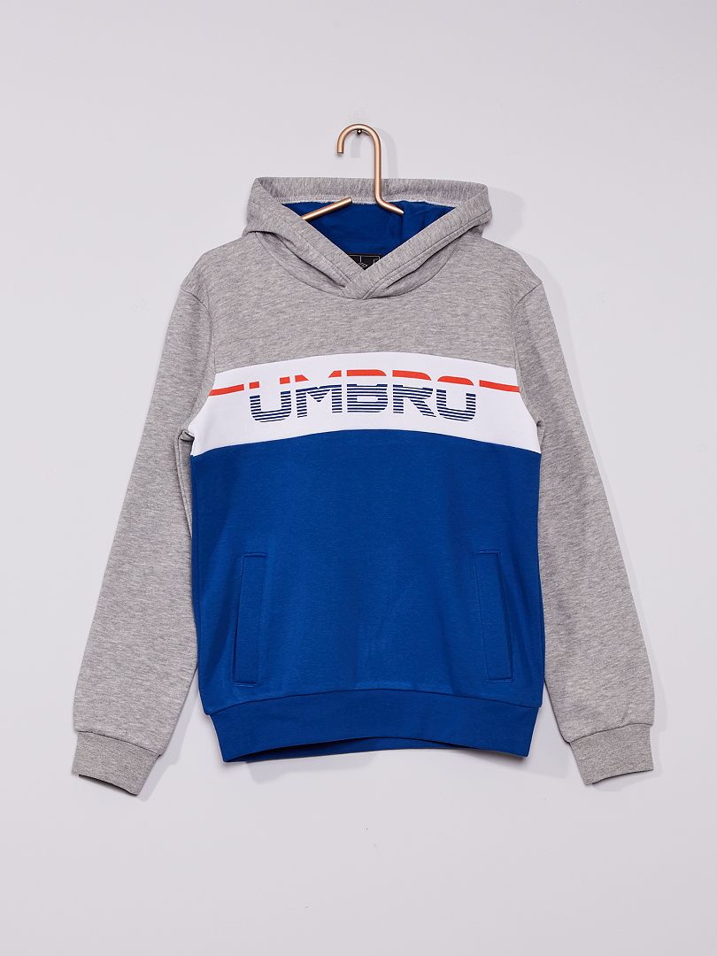 Sweatshirt com capuz 'Umbro' CINZA - Kiabi