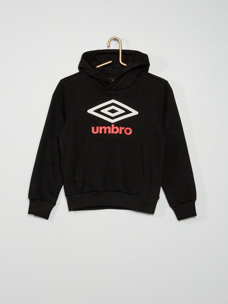 Sweatshirt com capuz 'Umbro' PRETO - Kiabi