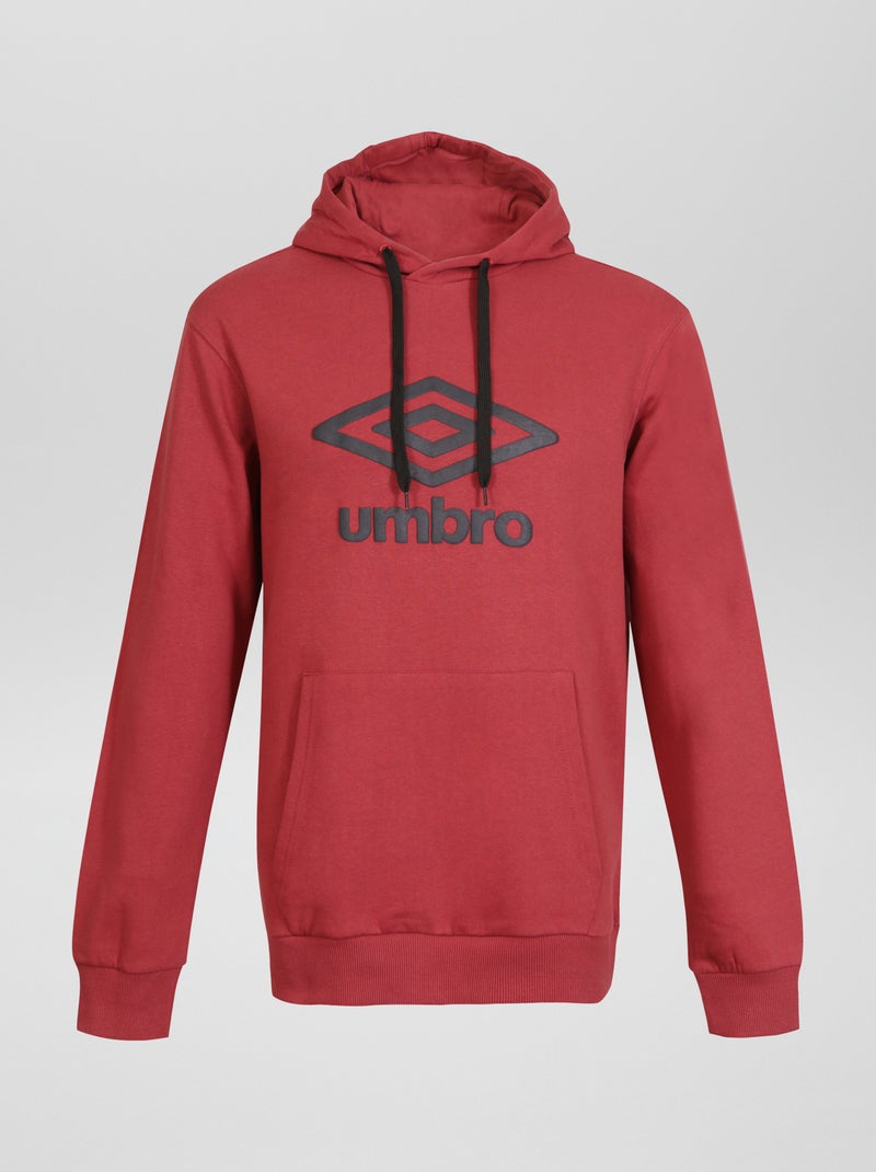 Sweatshirt com capuz 'Umbro' VERMELHO - Kiabi