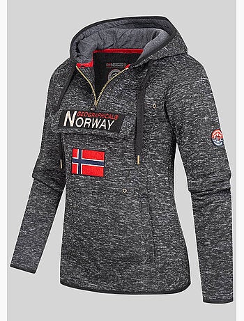 Sweatshirt com capuz upclassica – geographical norway