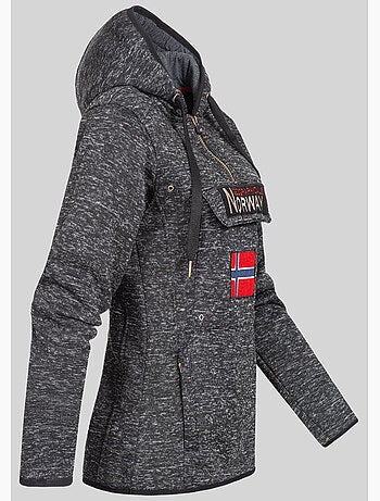 Sweatshirt com capuz upclassica – geographical norway