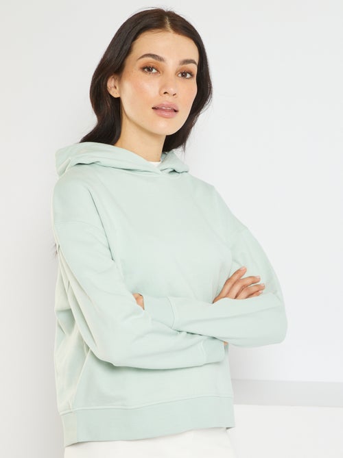 Sweatshirt com capuz - Kiabi
