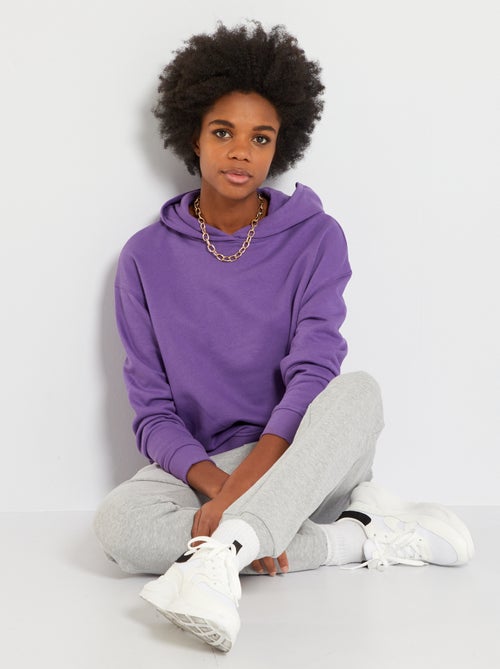 Sweatshirt com capuz - Kiabi