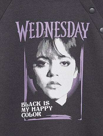 Sweatshirt com capuz 'Wednesday' - coleção "fácil de vestir