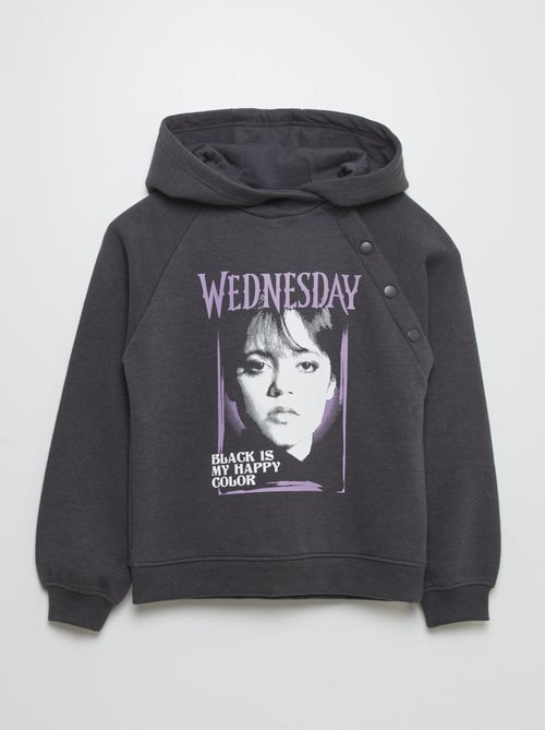 Sweatshirt com capuz 'Wednesday' - So Easy - Kiabi