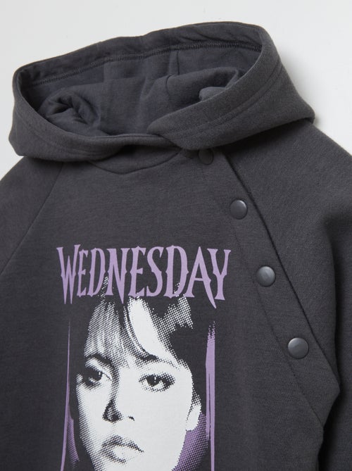 Sweatshirt com capuz 'Wednesday' - So Easy - Kiabi