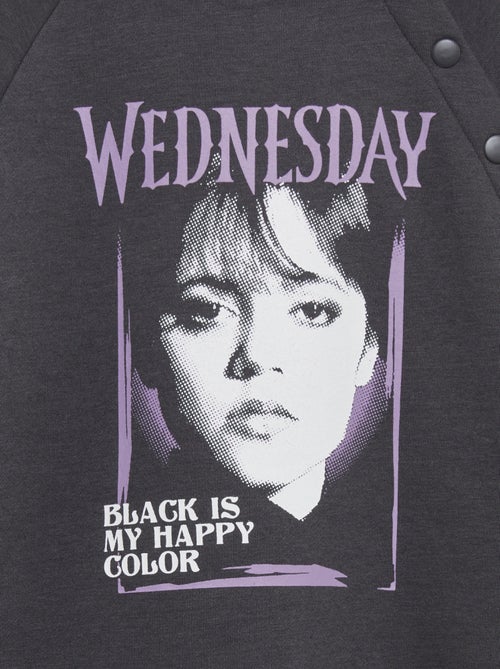 Sweatshirt com capuz 'Wednesday' - So Easy - Kiabi