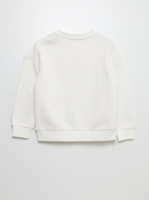 Sweatshirt com decote redondo - So Easy - Kiabi