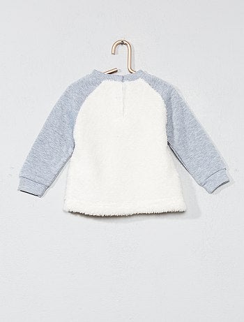 Sweatshirt com desenho 'gato' - Kiabi