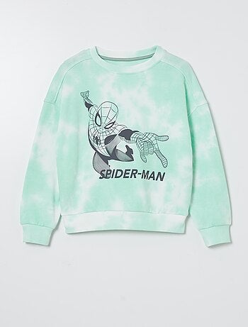 Sweatshirt com efeito tie and dye 'Homem-Aranha' - Kiabi