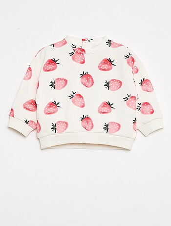 Sweatshirt com estampado