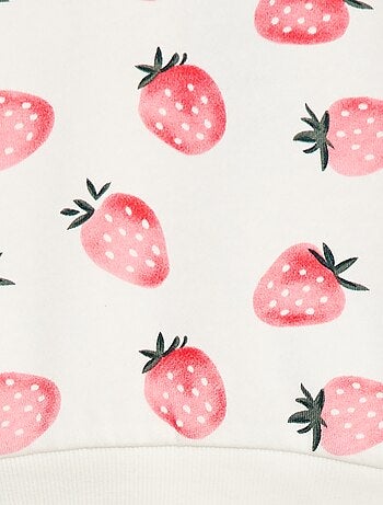 Sweatshirt com estampado