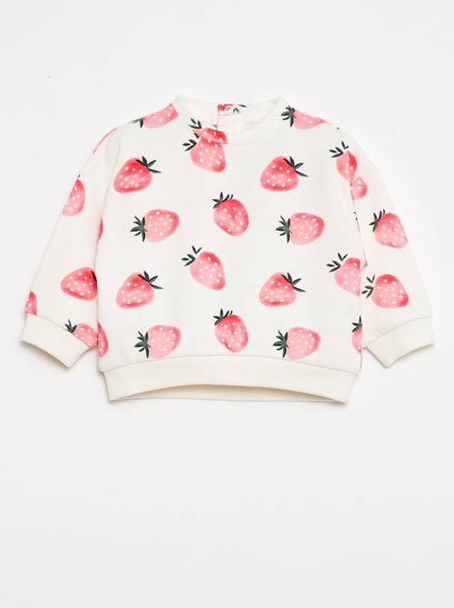 Sweatshirt com estampado - Kiabi